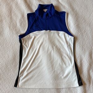 Slazenger Blue and White Tank Top
